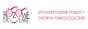 Logo Różowe okulary - Stowarzyszenia Pomocy Chorym Onkologicznie